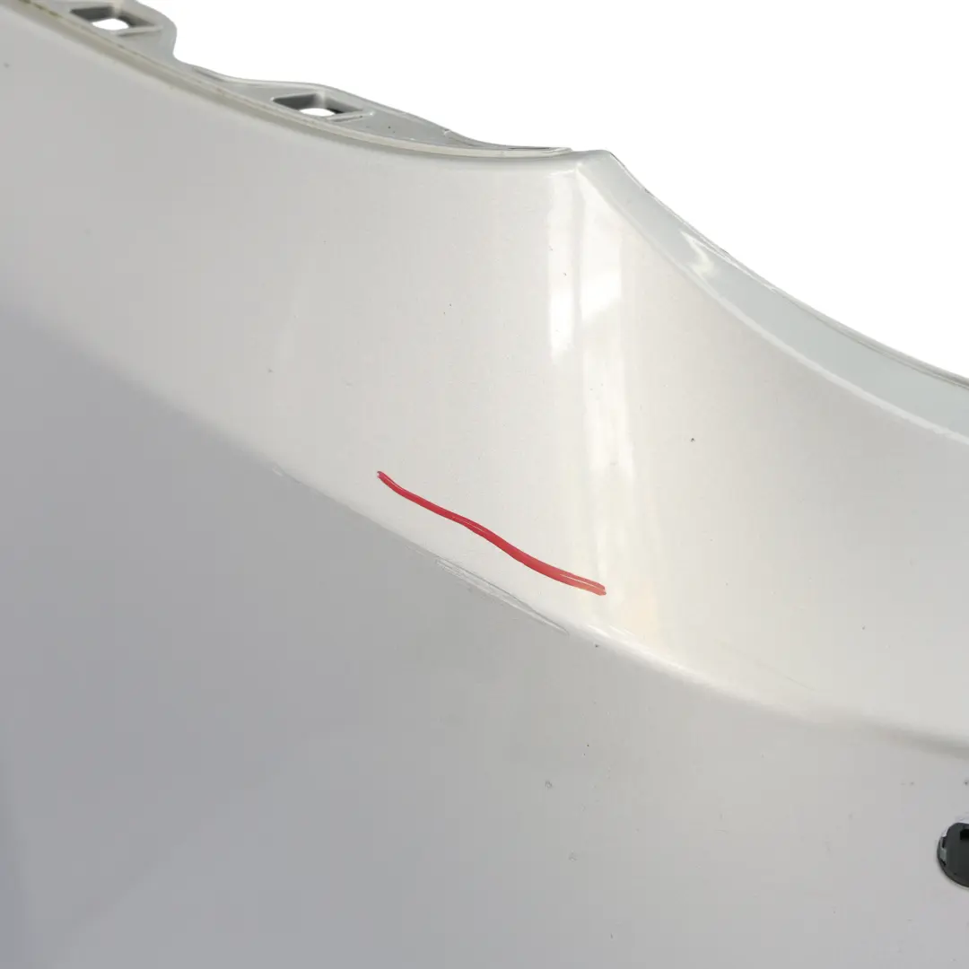 BMW E60 LCI Front Bumper Trim Panel Titansilber Titan Silver Metallic - 354 - SKU 0420276-TS1 - Part number 0420276