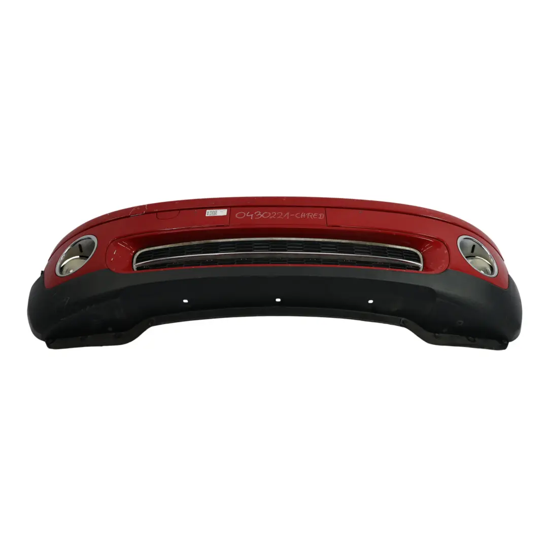 Mini R55 R56 Front Bumper Trim Panel Covering Chili Red - 851 - SKU 0430221-CHRED - Part number 0430221