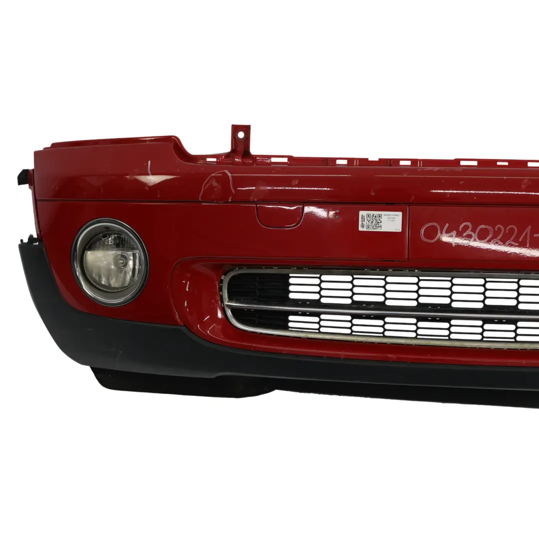 Mini R55 R56 Frontstoßstangenverkleidung Chili Red Rot - 851 - SKU 0430221-CHRED - Teilenummer 0430221