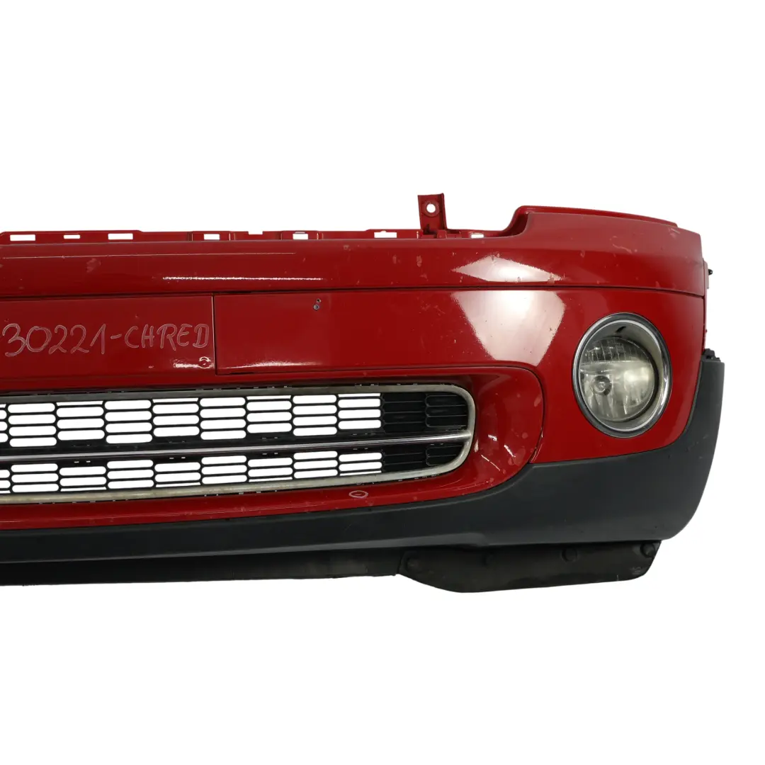 Mini R55 R56 Frontstoßstangenverkleidung Chili Red Rot - 851 - SKU 0430221-CHRED - Teilenummer 0430221