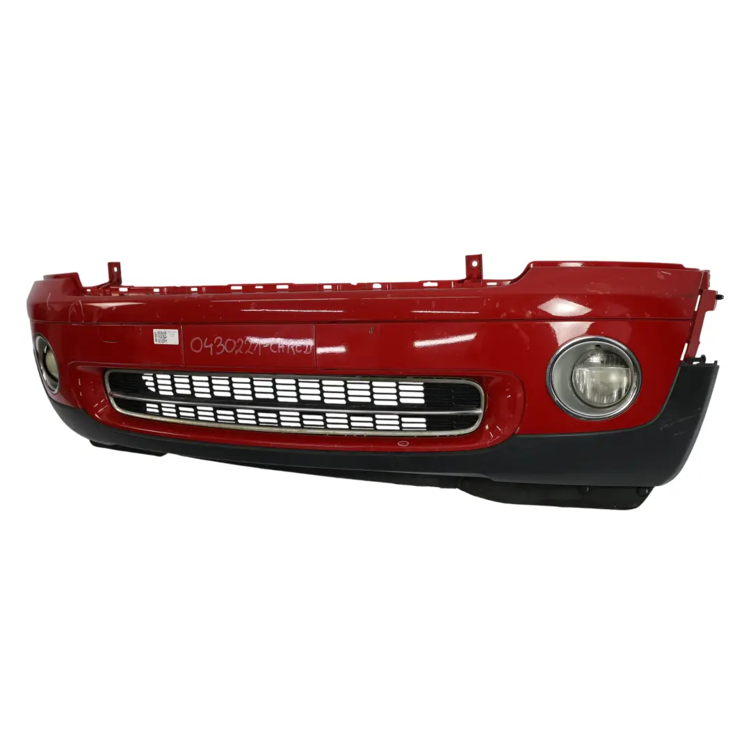 Frontstoßstangenverkleidung Chili Red Rot - 851 für Mini R55 R56 mit Teilenummer 0430221 Mini R55 R56 Frontstoßstangenverkleidung Chili Red Rot - 851 - SKU 0430221-CHRED - Teilenummer 0430221