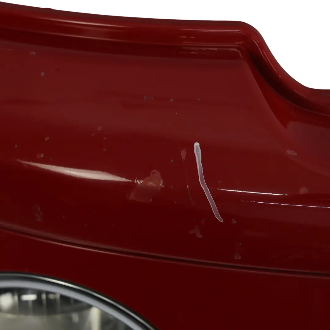 Mini R55 R56 Frontstoßstangenverkleidung Chili Red Rot - 851 - SKU 0430221-CHRED - Teilenummer 0430221