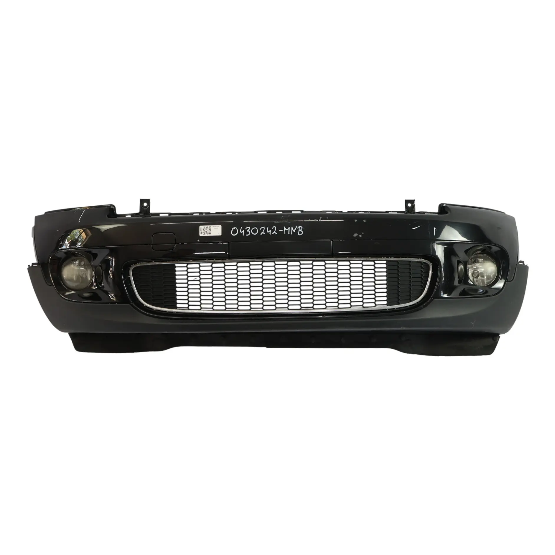 Mini Cooper S R55 R56 R57 Complete Front Bumper Trim Panel Midnight Black - A94