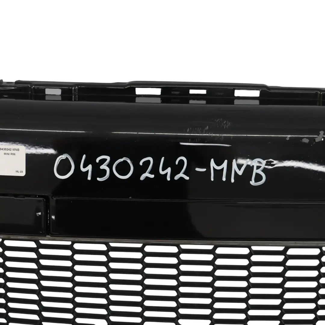 Mini R55 R56 R57 Cooper S Stossfänger Vorn Midnight Black Schwarz - A94 - SKU 0430242-MNB - Teilenummer 0430242