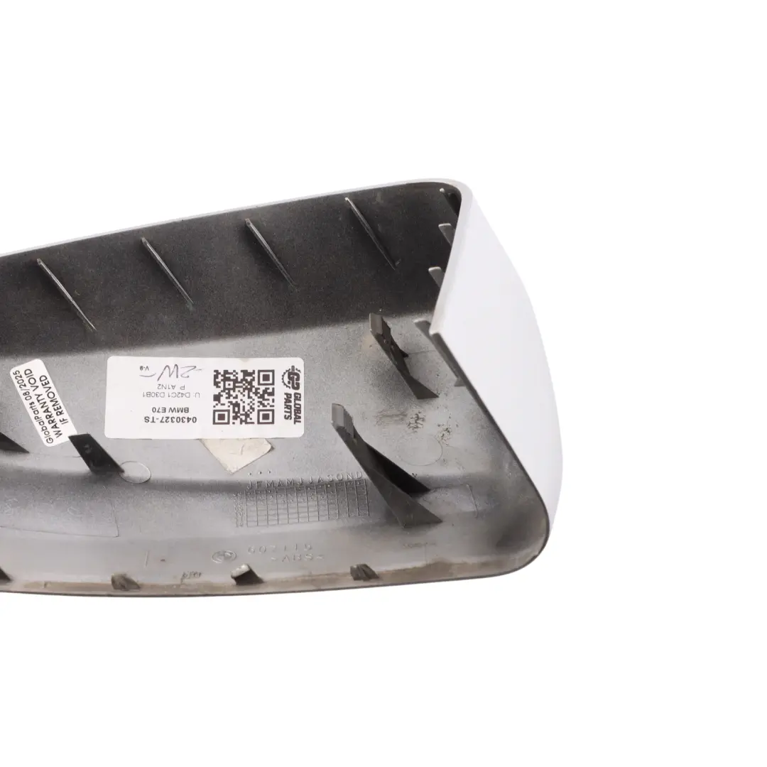  Tapa Espejo BMW X5 E70 X6 E71 Tapa Carcasa Izquierda Titansilber Plata - 354 - SKU 0430327-TS - Número de pieza 0430327