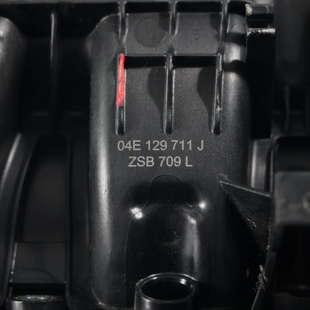 Skoda Rapid NH1 1.4 TSI Air Intake Inlet Manifold Assembly 04E129711J - SKU 04E129709L - Part number 04E129709L