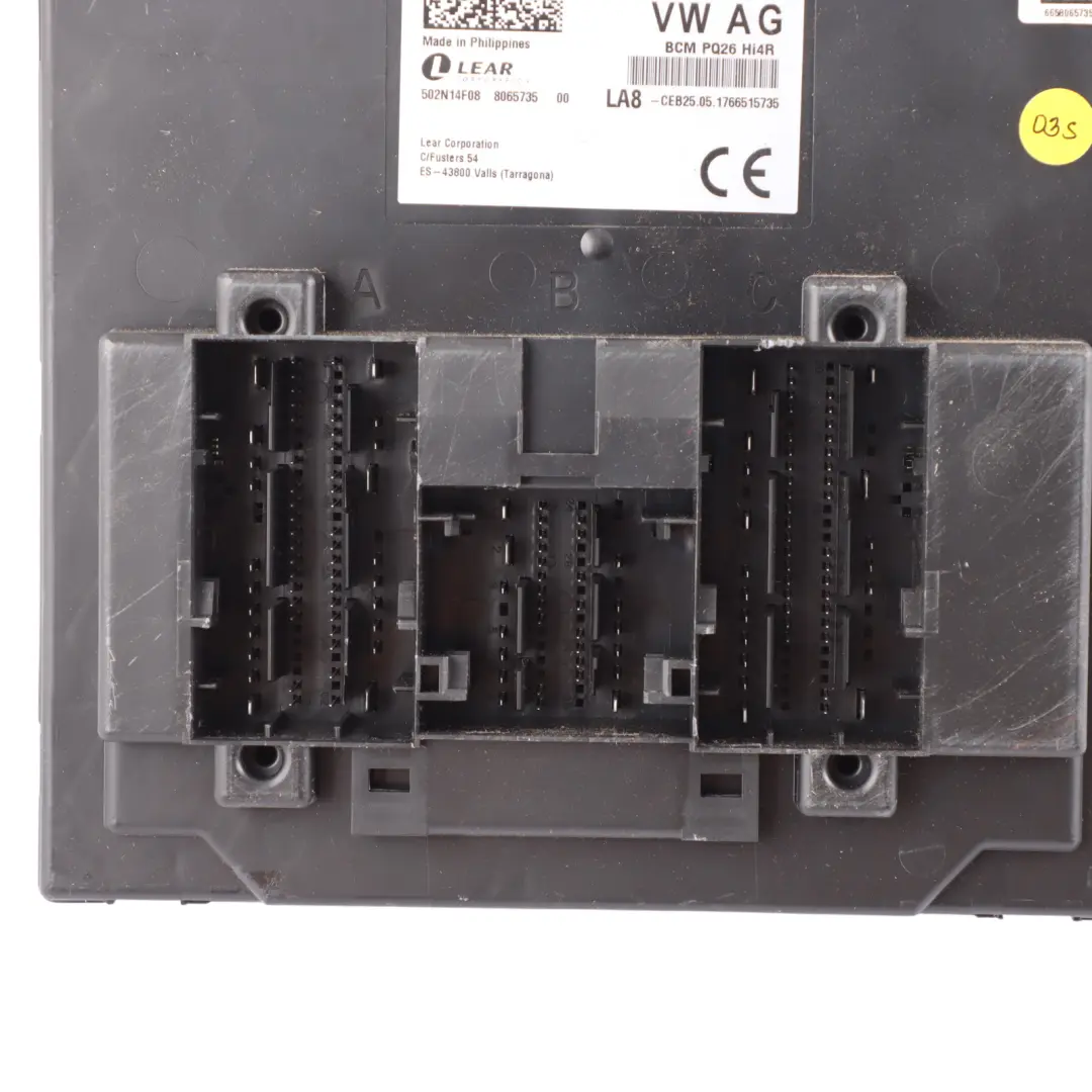 Volkswagen Polo 5 6C 1.2 TSI CJZC 90HP Engine Control ECU Kit Manual - SKU 04E907309AF-2 - Part number 04E907309AF