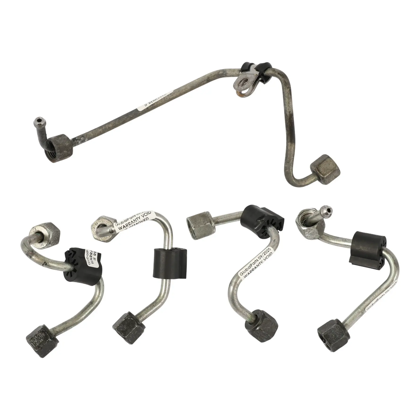 Audi A3 8V 1.6 TDI Fuel Injection Line Pressure Rail Injector Set 04L130321E