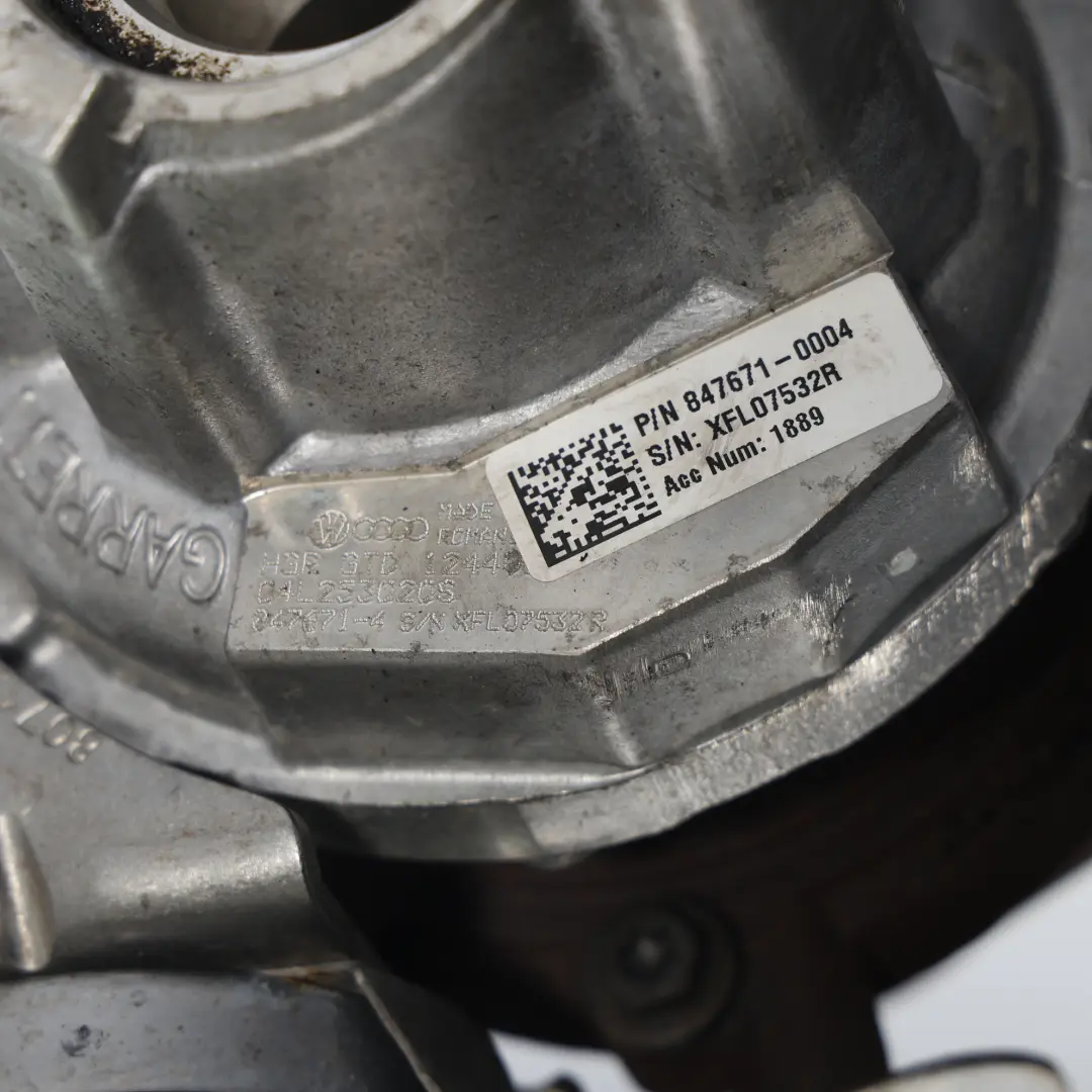 Audi A3 8V 1.6 TDI Turbo Compresor - SKU 04L253020S - Número de pieza 04L253020S