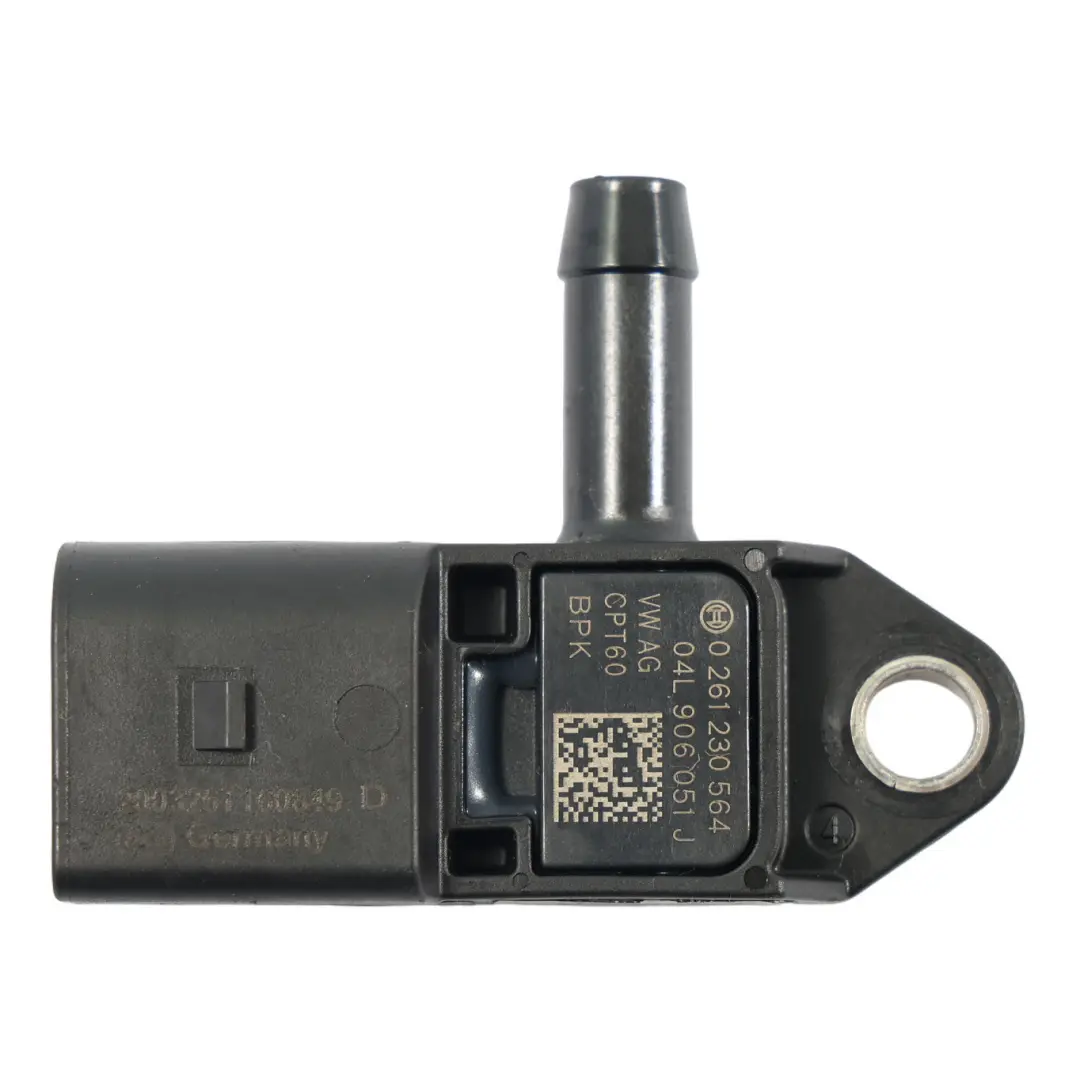 Exhaust Gas Pressure Sensor 1.6 TDI DGTE to Audi Q2 GA with Part number 04L906051J Audi Q2 GA Exhaust Gas Pressure Sensor 1.6 TDI DGTE - SKU 04L906051J - Part number 04L906051J