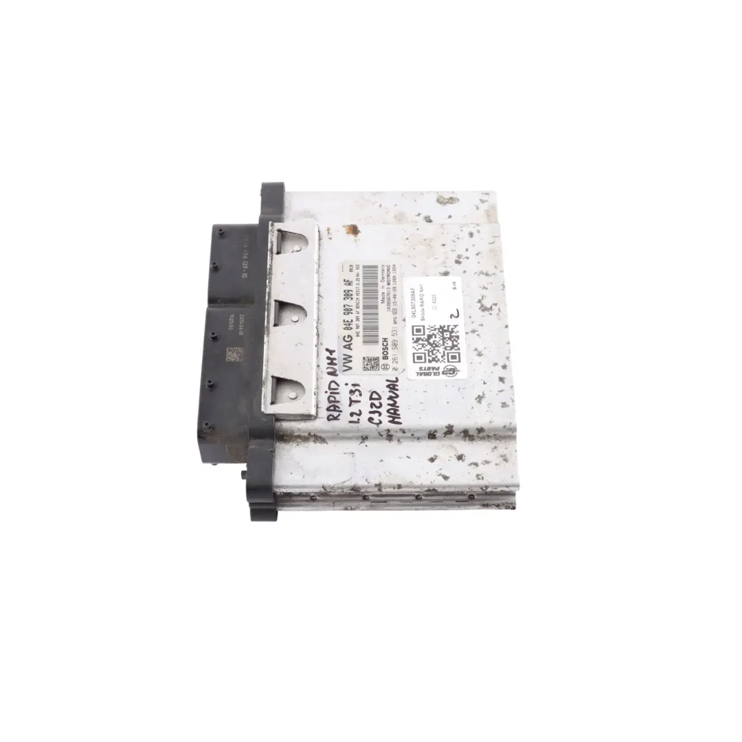 Skoda Rapid NH1 Engine Control Unit ECU Module 1.2 TSI CJZD 90HP - SKU 04E907309AF-1 - Part number 04E907309AF