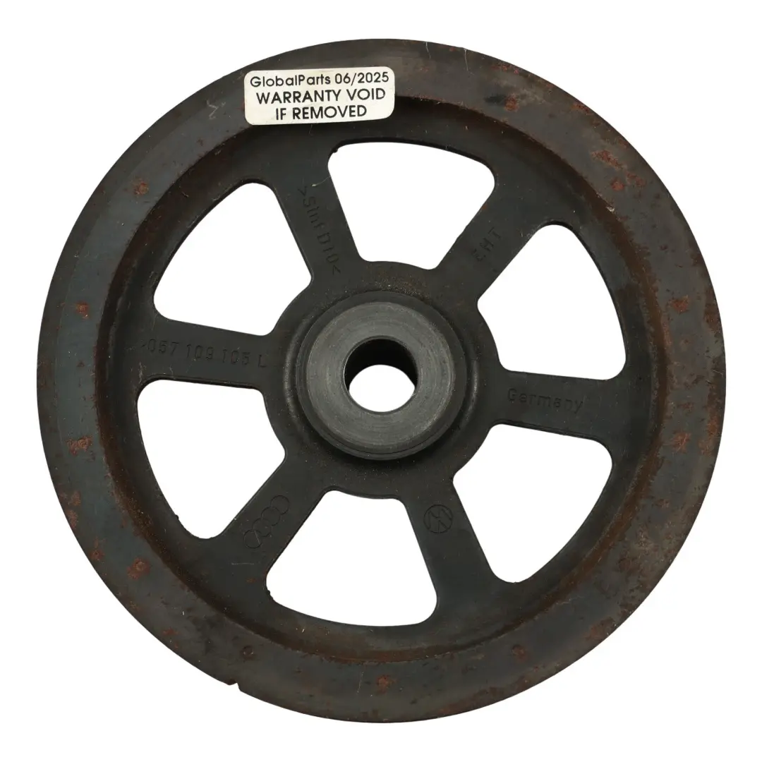 Toothed Belt Timing Pulley 4.2 TDI Diesel to Audi A8 D4 Q7 4L Engine with Part number 057109105L Audi A8 D4 Q7 4L Engine Toothed Belt Timing Pulley 4.2 TDI Diesel - SKU 057109105L - Part number 057109105L