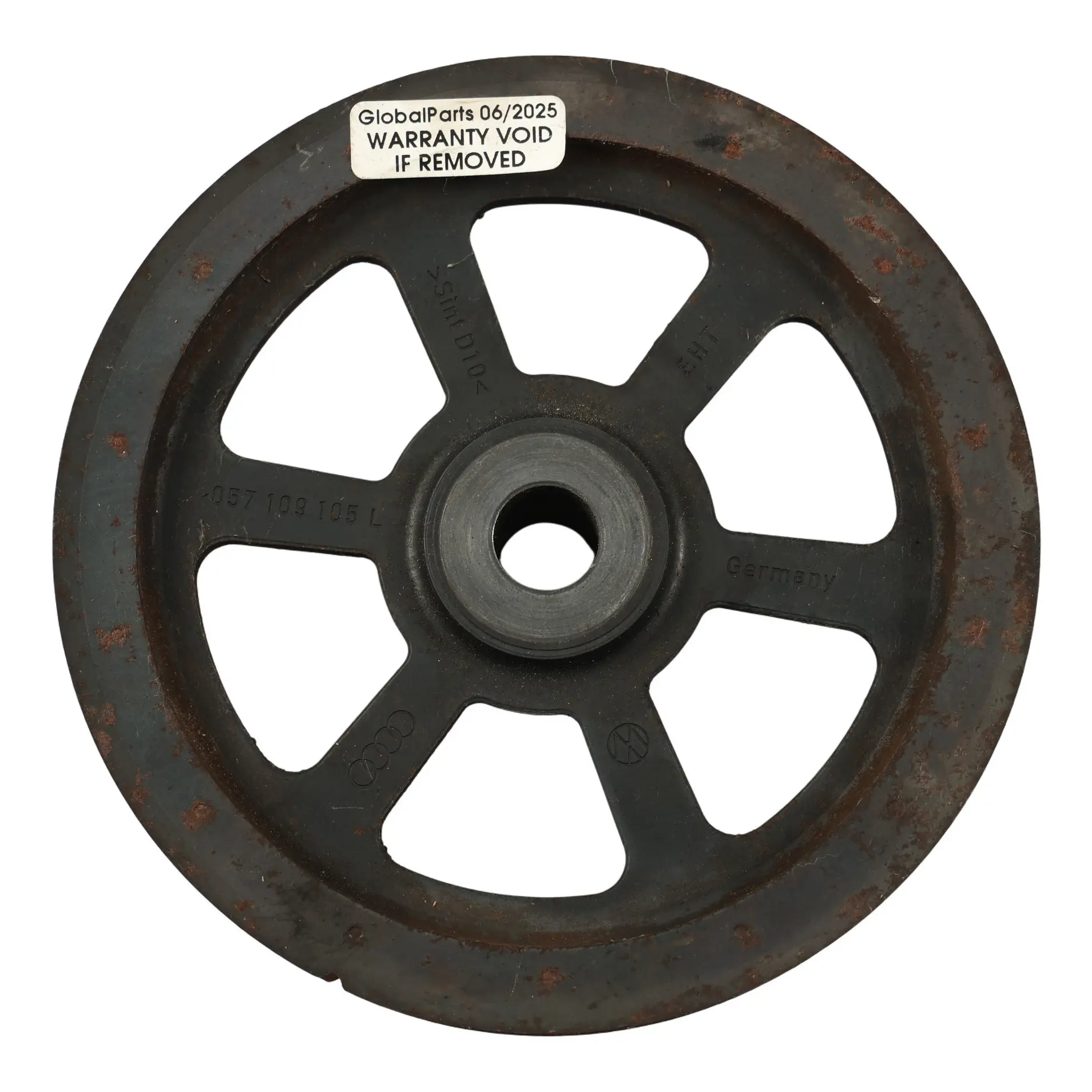 Audi A8 D4 Q7 4L Motor Zahnriemen Riemenscheibe 4.2 TDI Diesel 057109105L