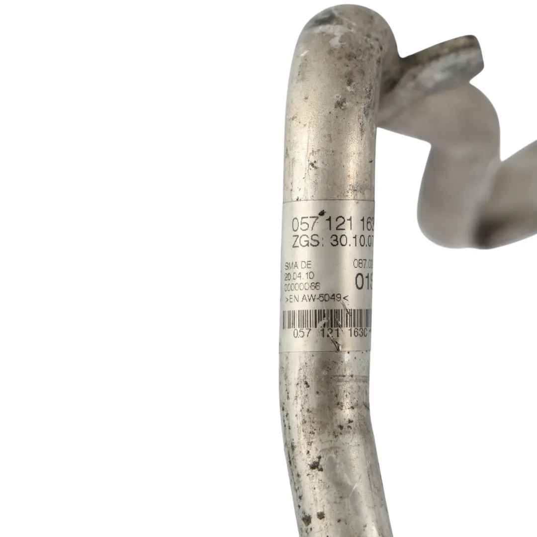 Audi A8 D4 Q7 4L Engine Water Coolant Hose Pipe Line 4.2 TDI V8 - SKU 057121163C - Part number 057121163C