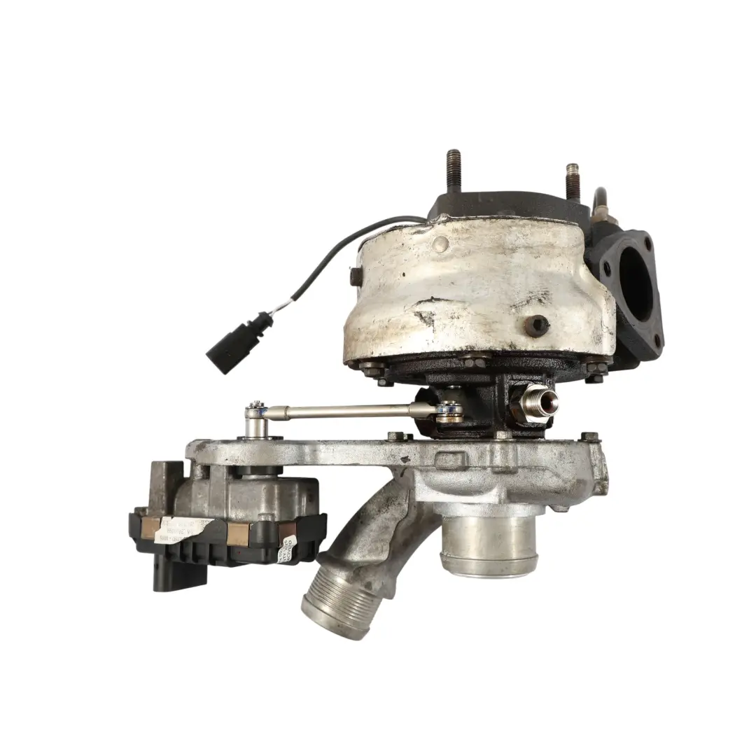 Audi Q7 4L Garrett Turbo Charger Turbocompresor 4.2 TDI Derecho - SKU 057145722Q - Número de pieza 057145722Q