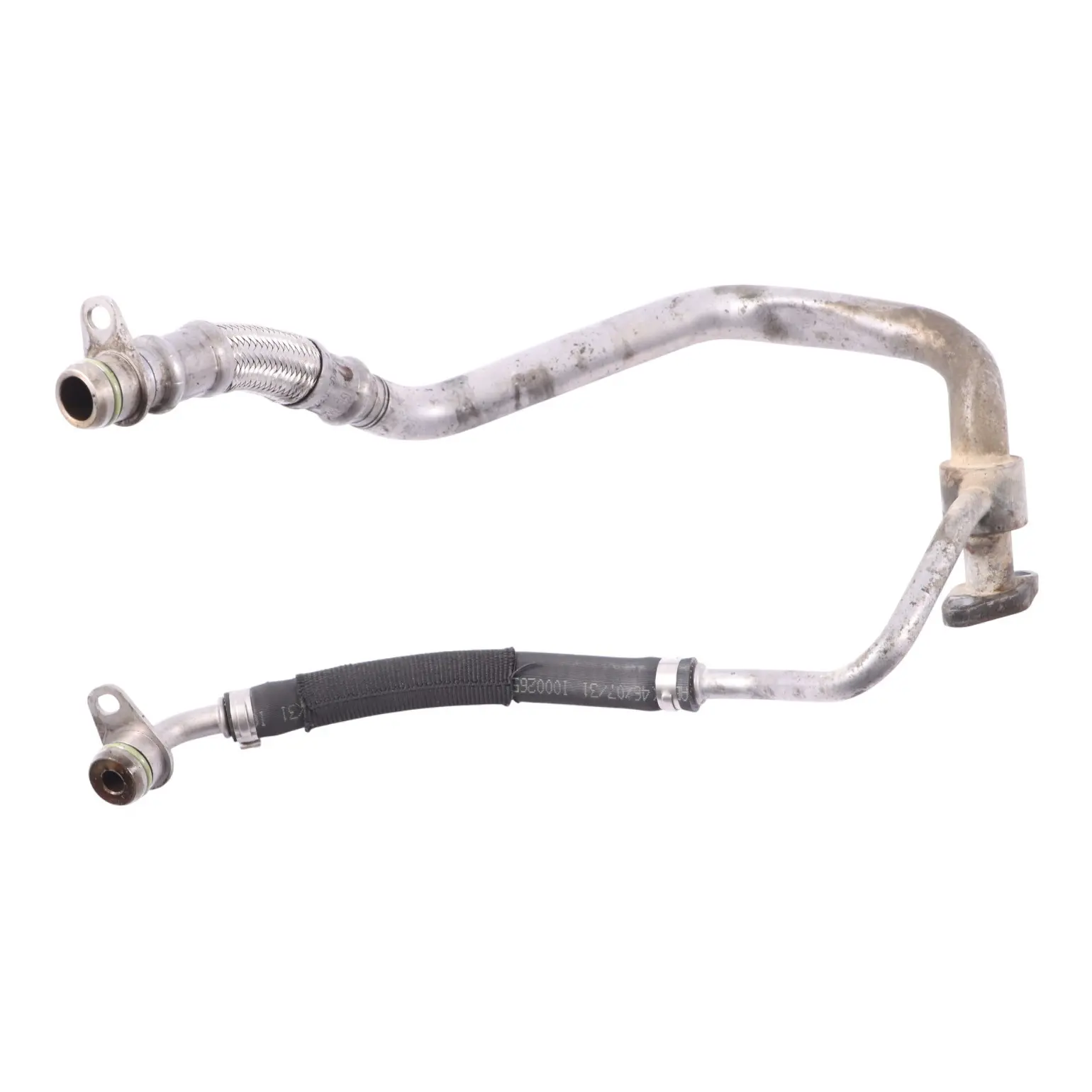 Audi Q7 4L Turbocharger Oil Pipe Hose Return Left N/S 4.2 TDI 057145735S