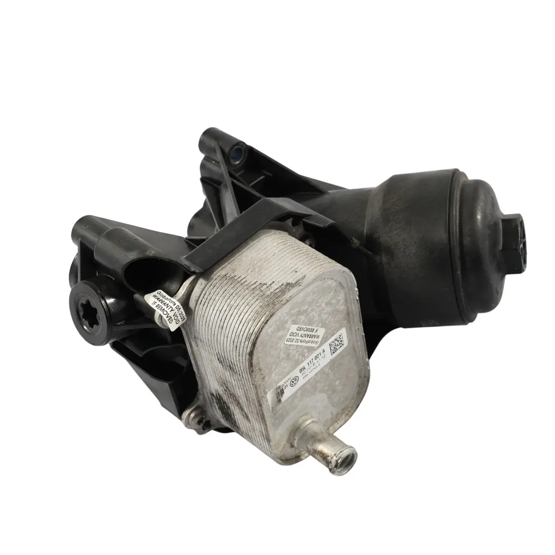 Oil Filter Cooler Housing 2.0 TDI 05L117021A to Audi A4 B9 A5 F5 Q5 FY A6 C8 with Part number 05L115389AB Audi A4 B9 A5 F5 Q5 FY A6 C8 Oil Filter Cooler Housing 2.0 TDI 05L117021A - SKU 05L115389AB - Part number 05L115389AB