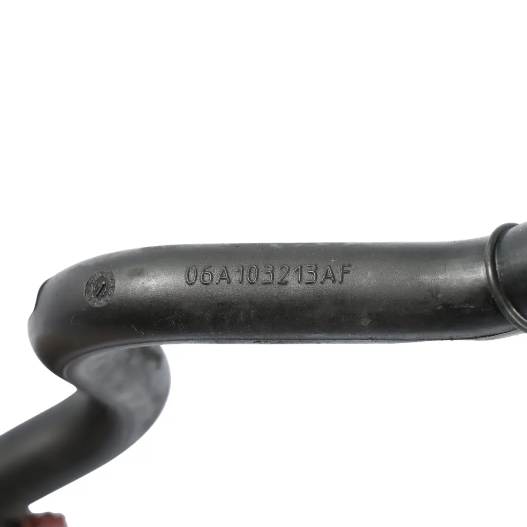 8N 1.8 T AUM Crankcase Breather Pipe Hose Line Tube to Audi TT with Part number 06A103213AF Audi TT 8N 1.8 T AUM Crankcase Breather Pipe Hose Line Tube - SKU 06A103213AF - Part number 06A103213AF