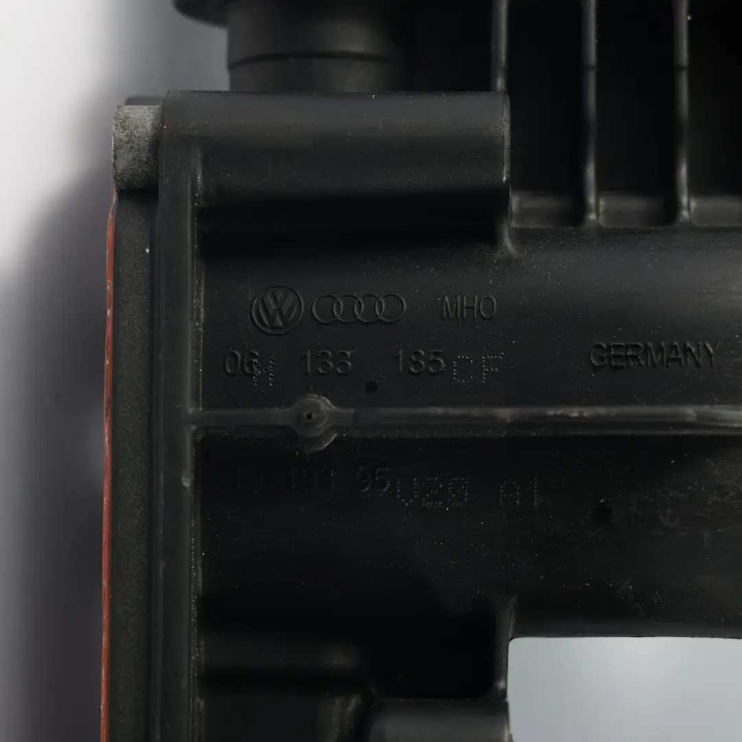 Intake Inlet Manifold 06H133185CF to Audi A4 B8 A5 8T 2.0 TFSI Quattro Air with Part number 06H133201AN Audi A4 B8 A5 8T 2.0 TFSI Quattro Air Intake Inlet Manifold 06H133185CF - SKU 06H133201AN - Part number 06H133201AN