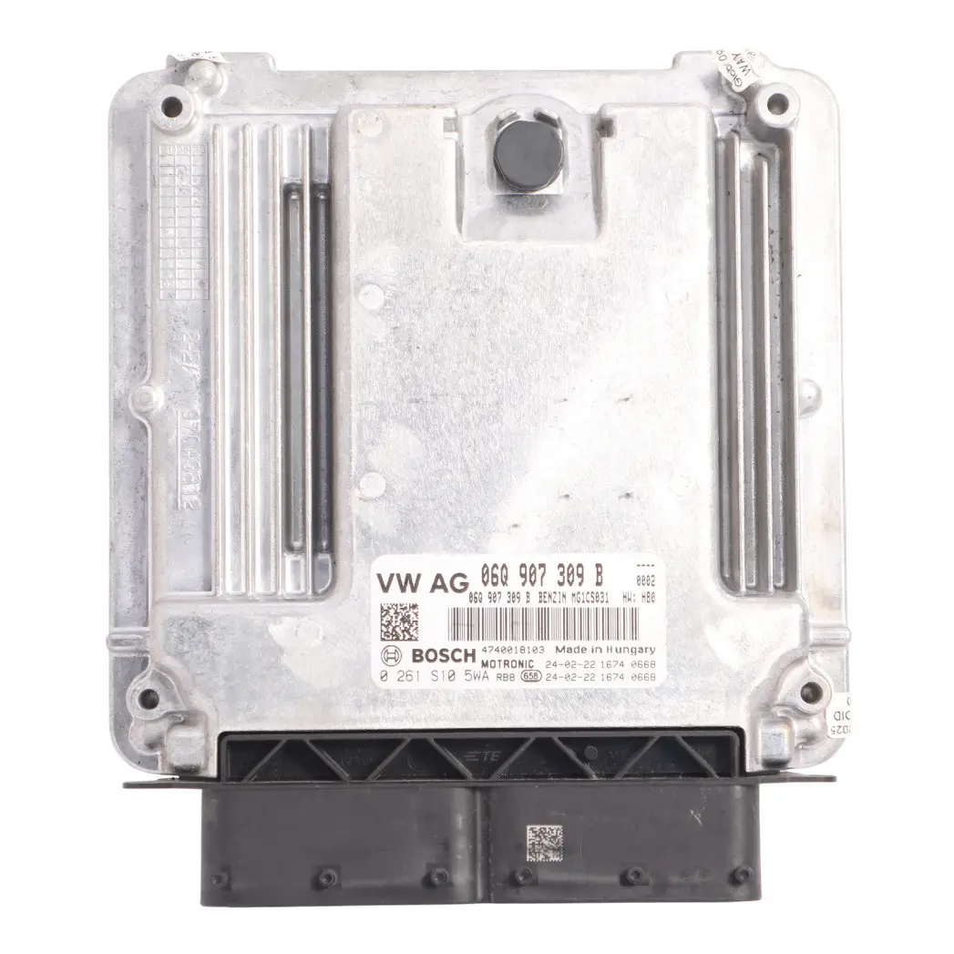 Volkswagen Polo AW GTI 2.0 TSI 207HP DNND Engine ECU Unit Automatic - SKU 06Q907309B - Part number 06Q907309B