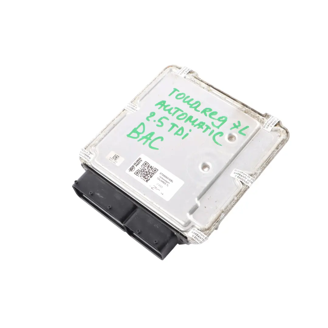 VW Volkswagen Touareg 2.5 TDI BAC Engine Control Unit ECU Automatic - SKU 070906016BL - Part number 070906016BL