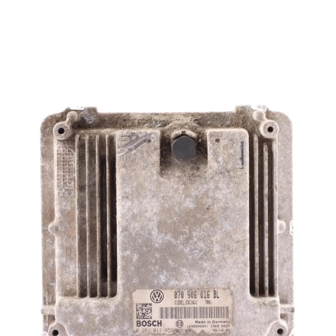 VW Volkswagen Touareg 2.5 TDI BAC Engine Control Unit ECU Automatic - SKU 070906016BL - Part number 070906016BL