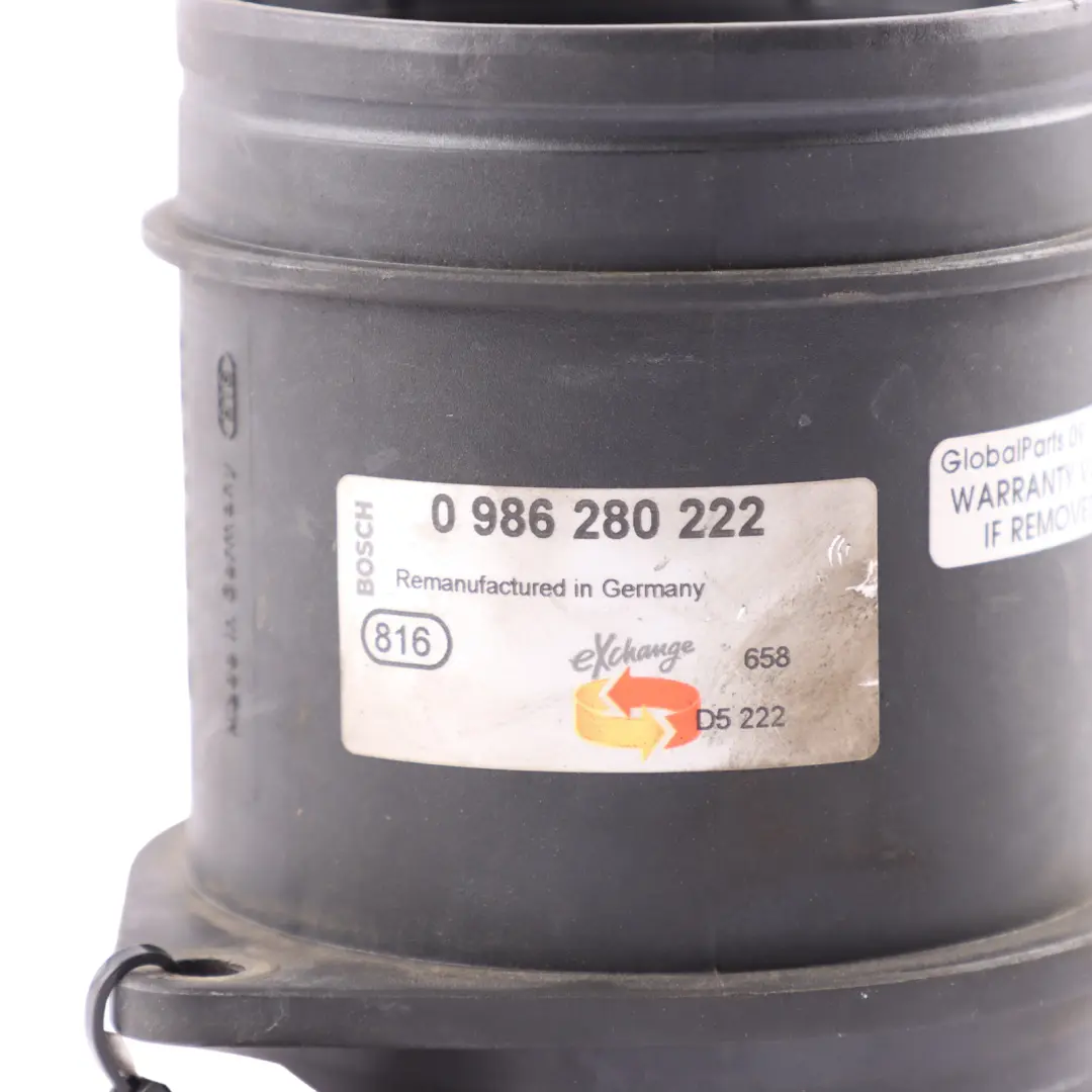 Audi TT 8J A3 8P VW Golf Mk4 3.2 V6 Air Flow Mass Meter Sensor - SKU 0986280222 - Part number 0986280222
