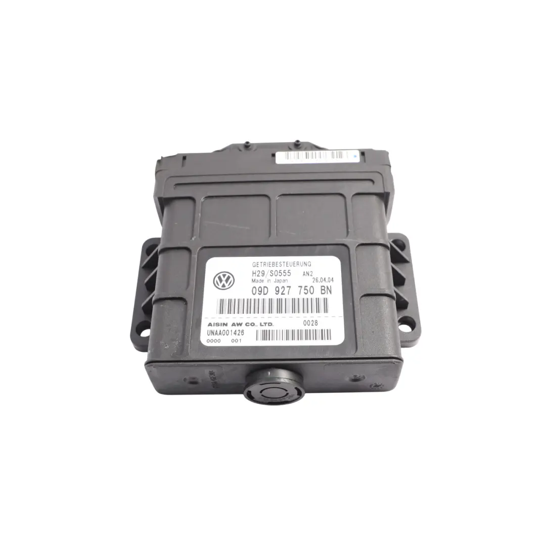 7L Automatic Transmission Module Control Unit to VW Volkswagen Touareg with Part number 09D927750BN VW Volkswagen Touareg 7L Automatic Transmission Module Control Unit - SKU 09D927750BN - Part number 09D927750BN