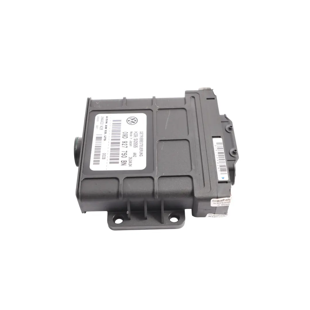 VW Volkswagen Touareg 7L Automatic Transmission Module Control Unit - SKU 09D927750BN - Part number 09D927750BN