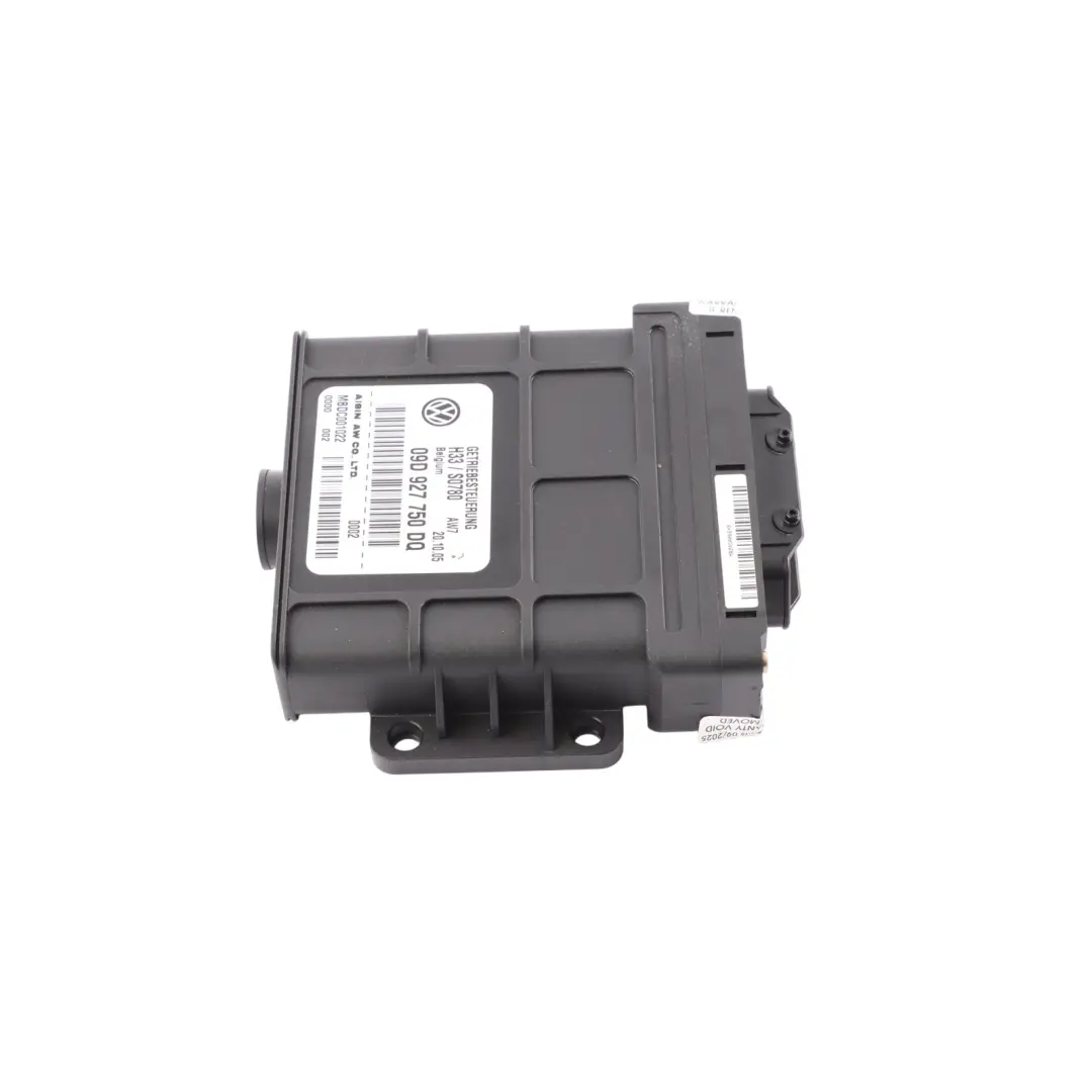 Volkswagen Touareg 7L Automatic Transmission Module Control Unit - SKU 09D927750DQ - Part number 09D927750DQ