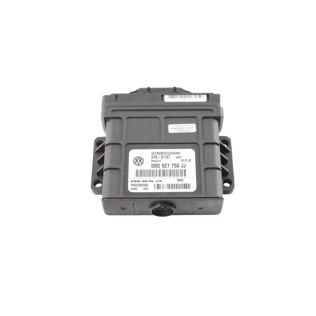 Audi Q7 4L Automatic Transmission Module Controller Unit 4.2 TDI - SKU 09D927750JJ - Part number 09D927750JJ