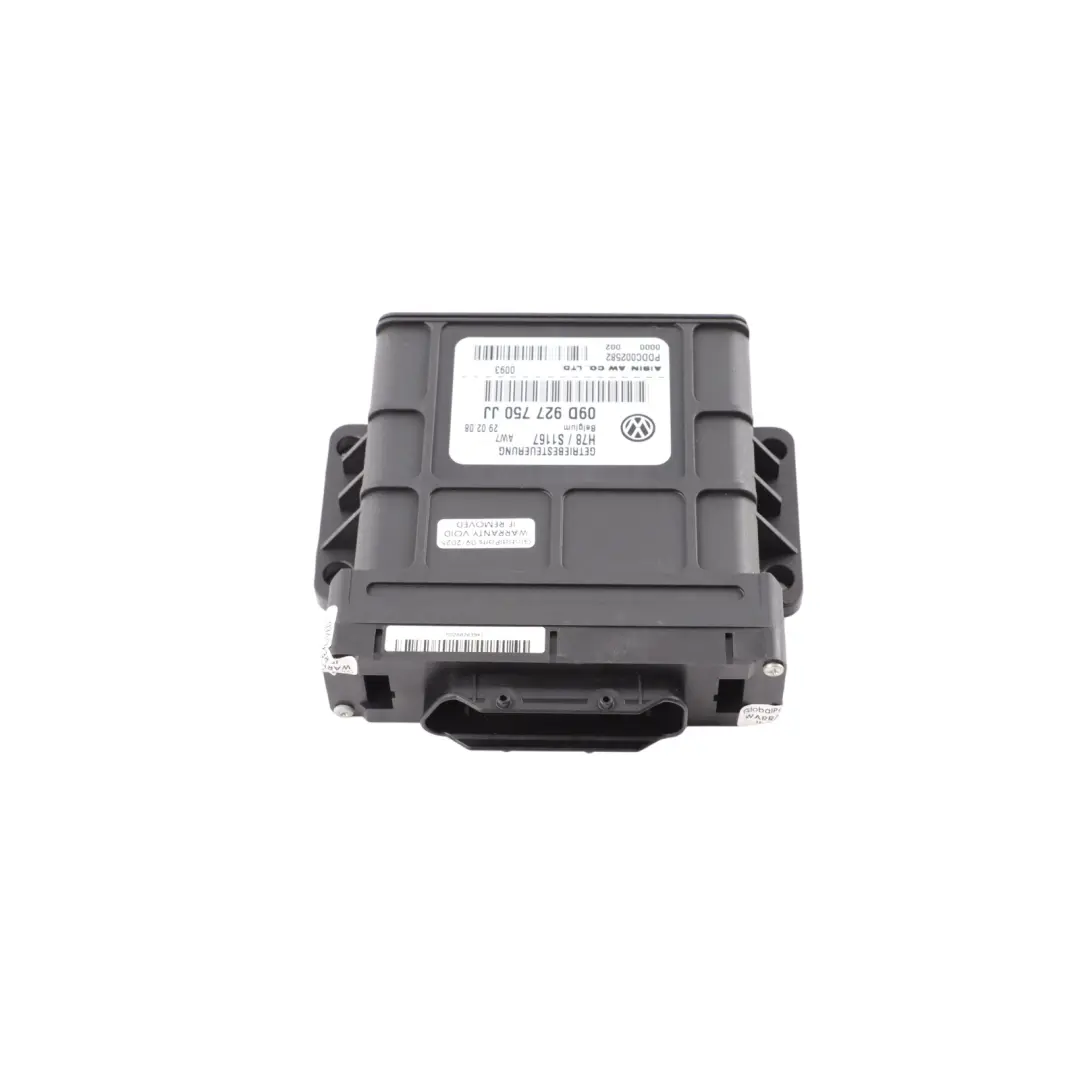 Transmission Module Controller Unit to Audi Q7 4L 4.2 TDI Automatic with Part number 09D927750JJ Audi Q7 4L 4.2 TDI Automatic Transmission Module Controller Unit - SKU 09D927750JJ - Part number 09D927750JJ