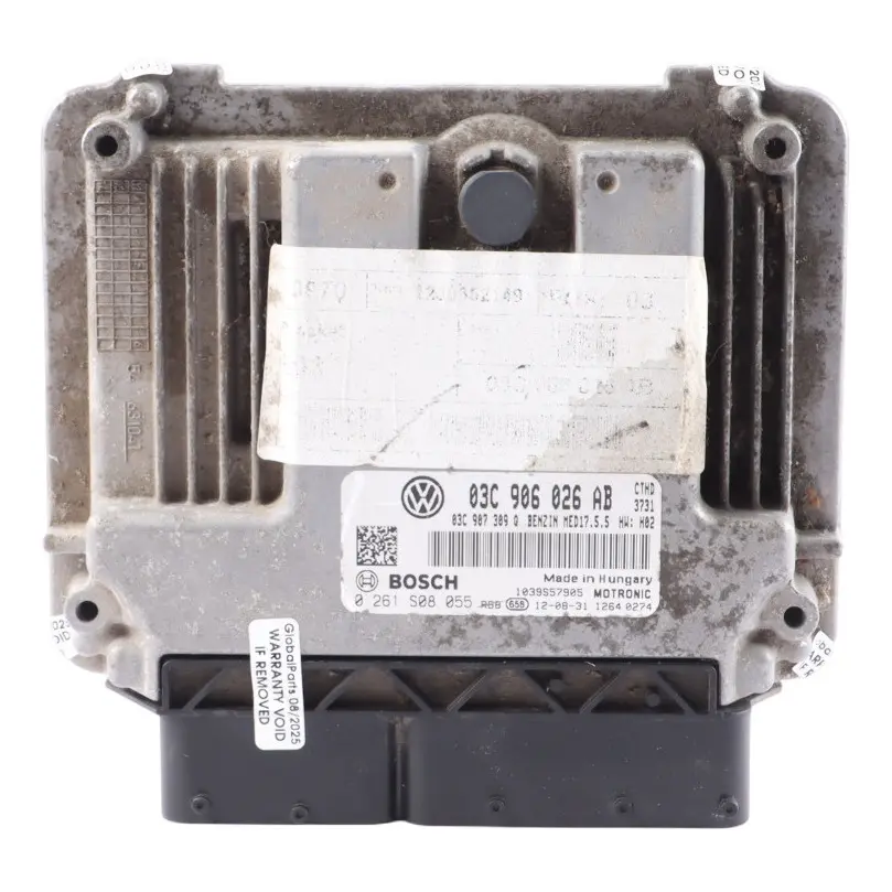 Mk3 1.4 TSI CTHD 160HP Engine ECU Automatic to Volkswagen Scirocco with Part number 03C906026AB Volkswagen Scirocco Mk3 1.4 TSI CTHD 160HP Engine ECU Automatic - SKU 03C906026AB - Part number 03C906026AB