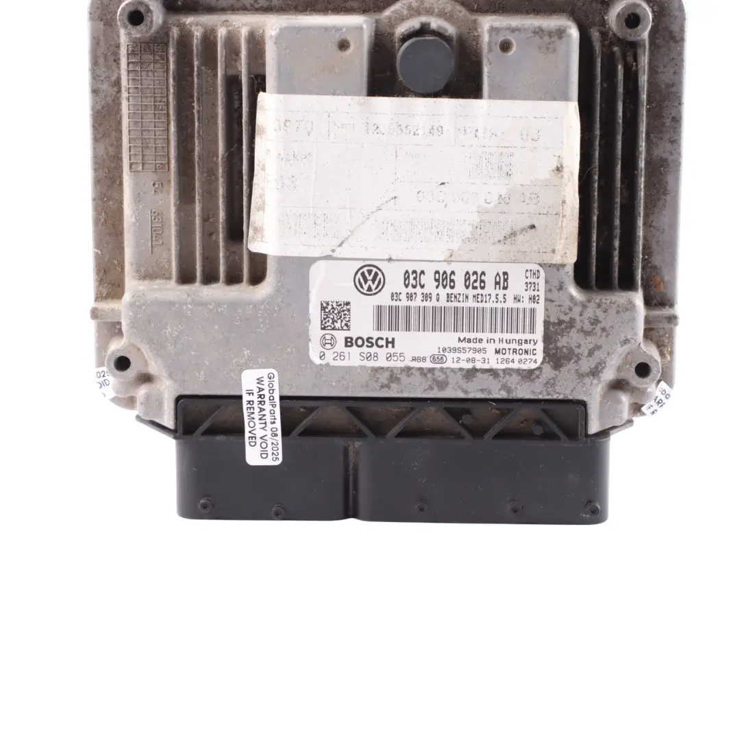 Mk3 1.4 TSI CTHD 160HP Engine ECU Automatic to Volkswagen Scirocco with Part number 03C906026AB Volkswagen Scirocco Mk3 1.4 TSI CTHD 160HP Engine ECU Automatic - SKU 03C906026AB - Part number 03C906026AB