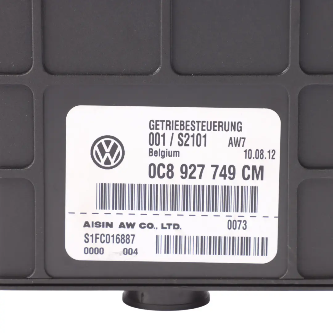 Transmission Module Control Unit to Porsche Cayenne 92A Automatic with Part number 0C8927749CM Porsche Cayenne 92A Automatic Transmission Module Control Unit - SKU 0C8927749CM - Part number 0C8927749CM