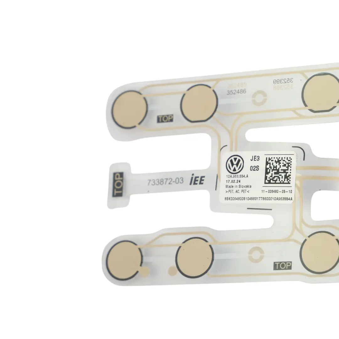 AW GTI Sensore Presenza Sedile Posteriore Centro per Volkswagen Polo VI con numero di parte 10A963554A Volkswagen Polo VI AW GTI Sensore Presenza Sedile Posteriore Centro - SKU 10A963554A - Numero di parte 10A963554A