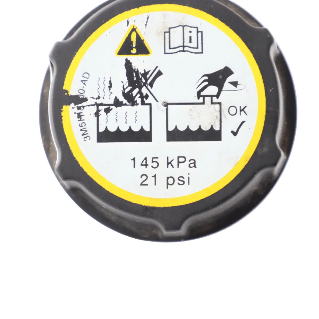 Radiator Water Coolant Expansion Cap Trim Tank to Ford Transit Mk7 with Part number 1301104 Ford Transit Mk7 Radiator Water Coolant Expansion Cap Trim Tank - SKU 1301104 - Part number 1301104