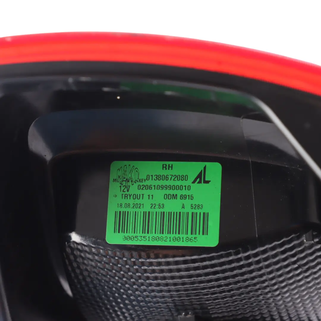 Citroen Relay Mk3 Tail Side Light Lamp Rear Right O/S 1380672080 to Peugeot Boxer with Part number 1380672080-2 Peugeot Boxer Citroen Relay Mk3 Tail Side Light Lamp Rear Right O/S 1380672080 - SKU 1612401680-2 - Part number 1380672080-2