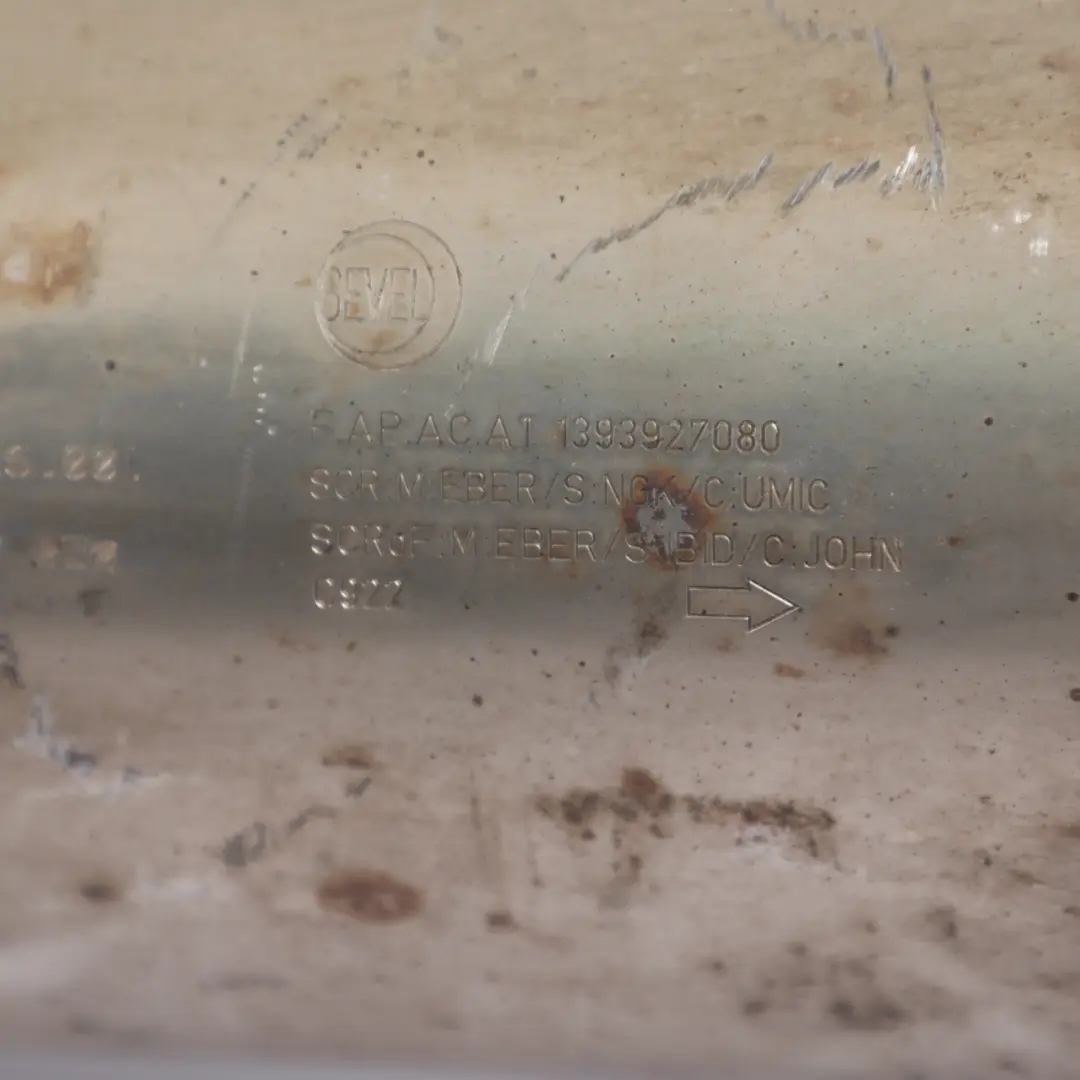 Peugeot Boxer III Exhaust Catalytic Converter Diesel Particulate Filter 2.2 HDi - SKU 1393927080 - Part number 1393927080