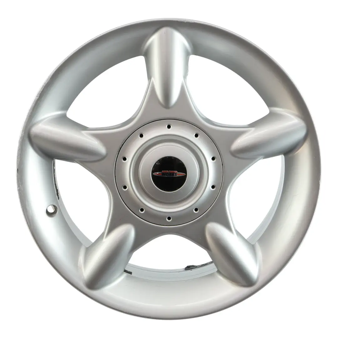 Mini Cooper R50 Argent Jante Alliage 16 6,5J ET:48 5-Spider Spoke 83 - SKU 1512348-2 - Numéro de pièce 1512348