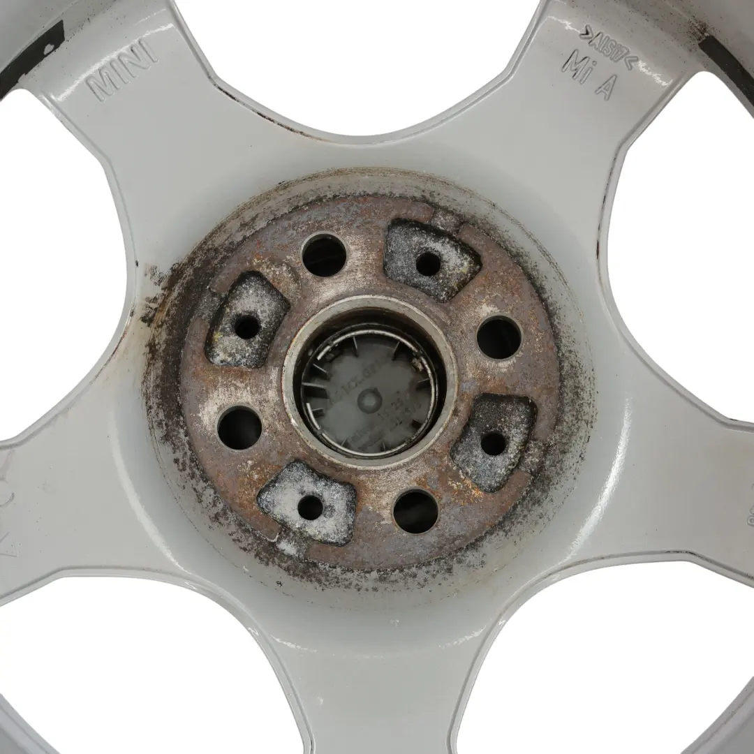 Mini Cooper R50 Argent Jante Alliage 16 6,5J ET:48 5-Spider Spoke 83 - SKU 1512348-2 - Numéro de pièce 1512348