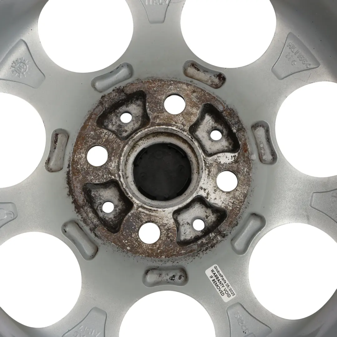 Mini Cooper R50 R55 R56 R57 Silver Wheel Alloy Rim 15" 5,5J ET:45 7-Hole 81 - SKU 1512458-1 - Part number 1512458