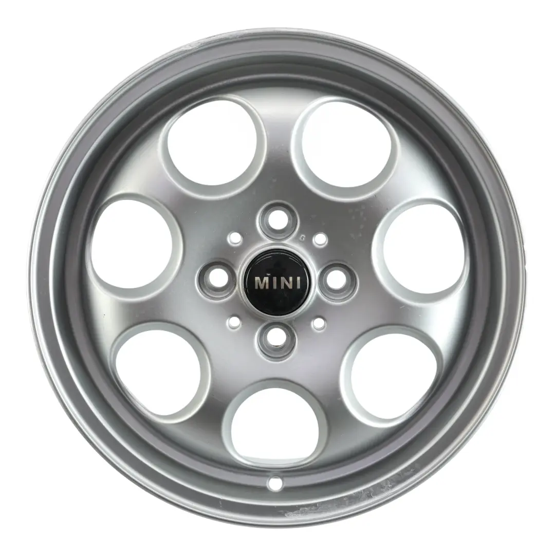 Mini Cooper One R50 R56 Wheel Rim Alloy Silver 15" ET:45 5,5J 7-Hole 81 - SKU 1512458-10 - Part number 1512458
