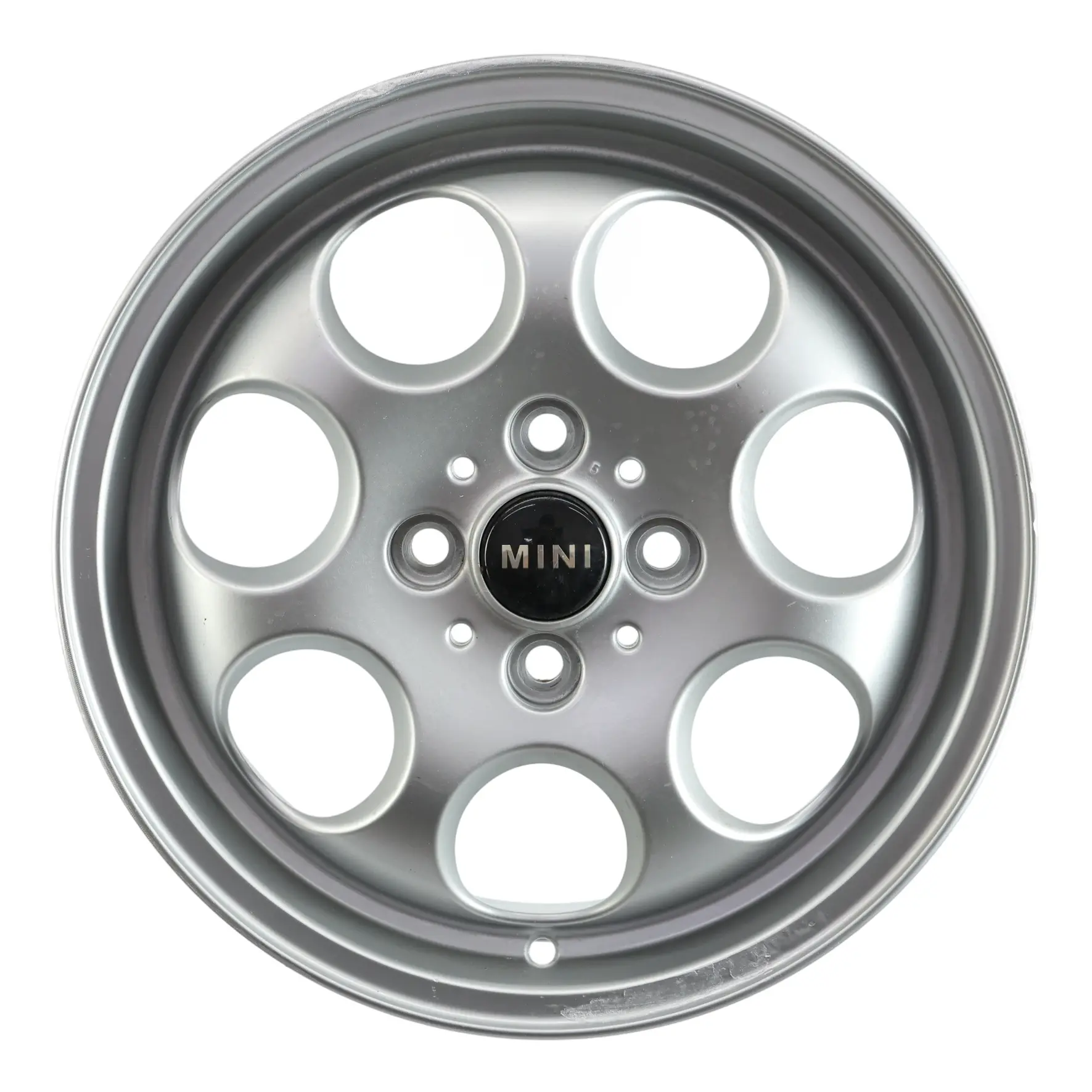 Mini Cooper One R50 R56 Wheel Rim Alloy Silver 15" ET:45 5,5J 7-Hole 81 1512458