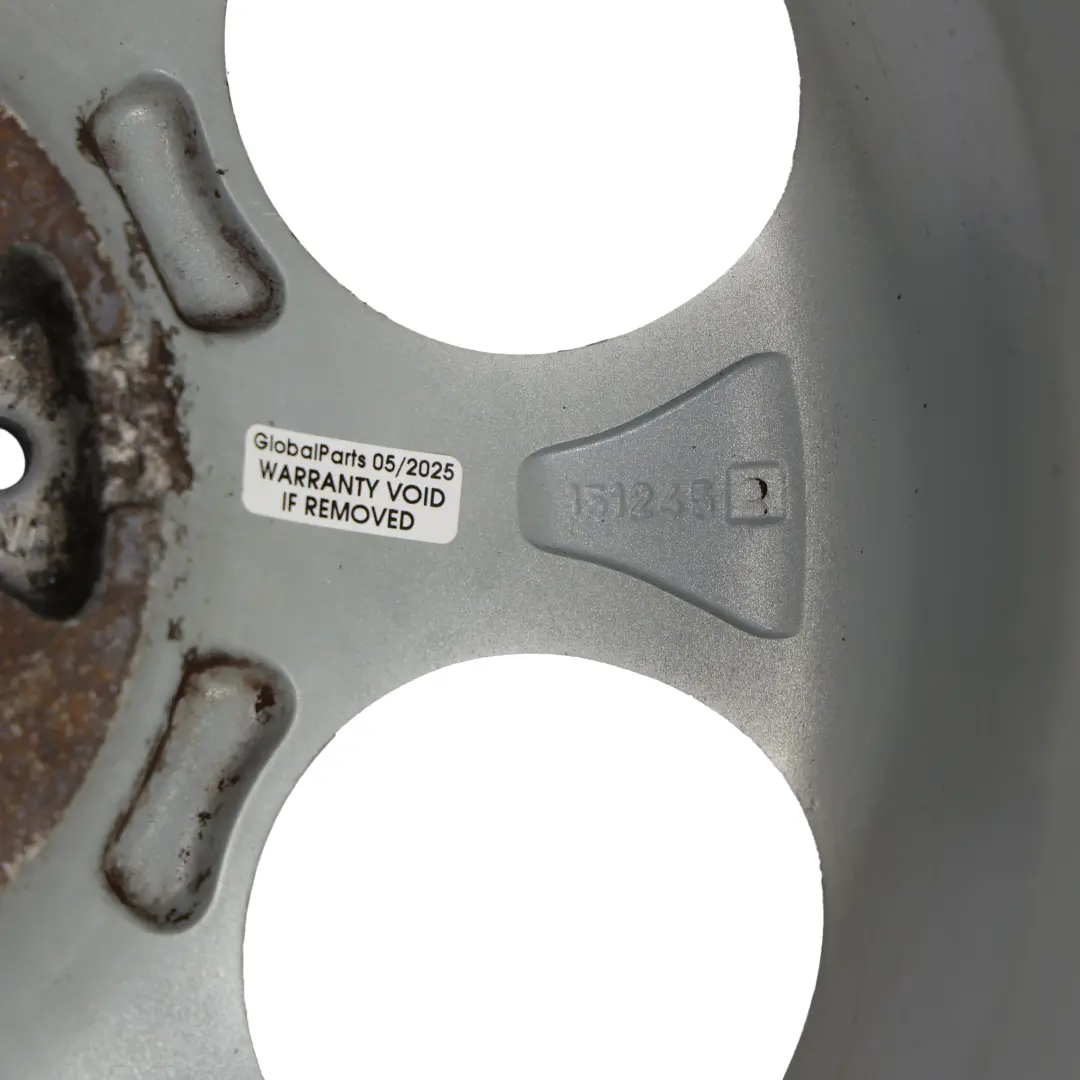 Mini Cooper One R50 R56 Wheel Rim Alloy Silver 15" ET:45 5,5J 7-Hole 81 - SKU 1512458-10 - Part number 1512458