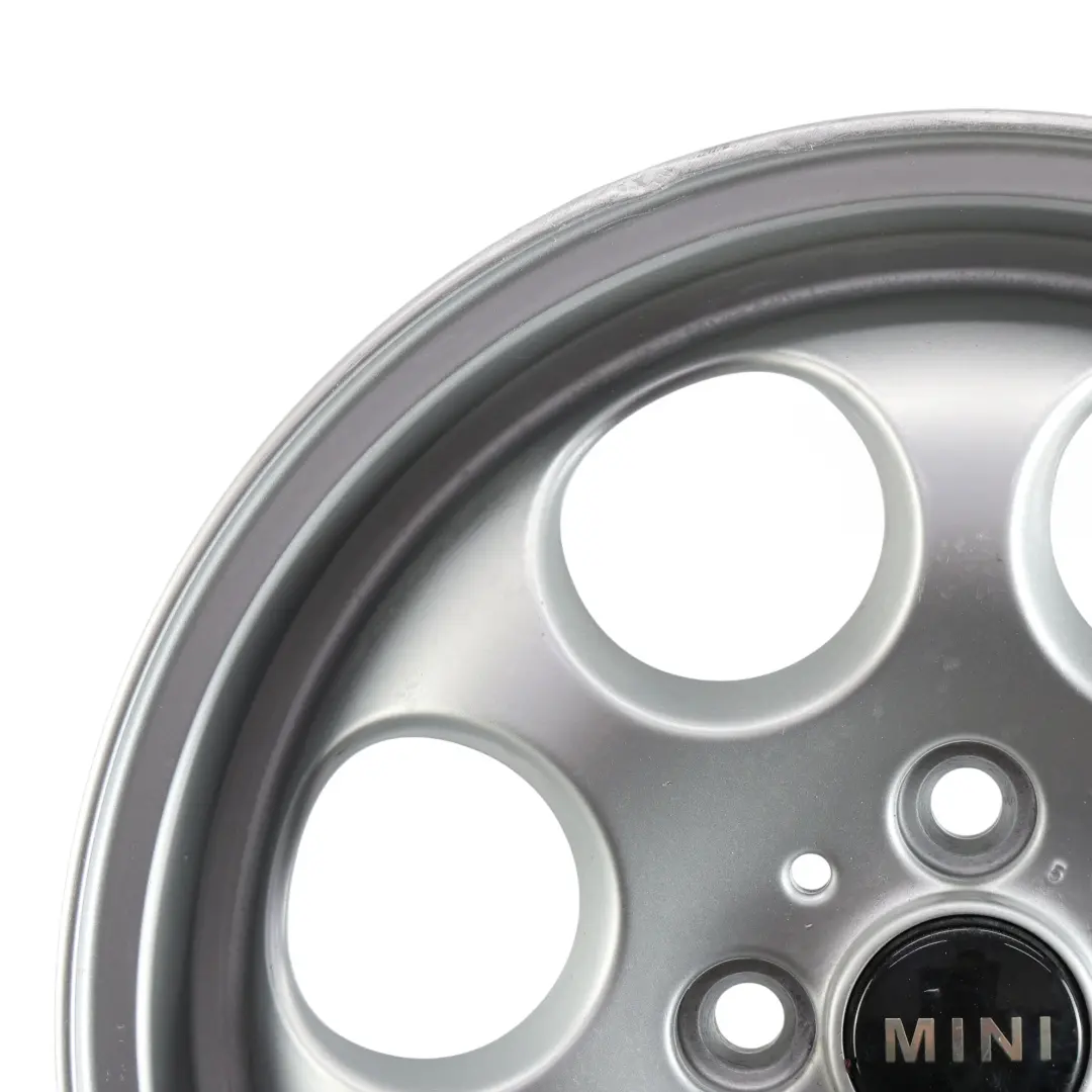 Mini Cooper One R50 R56 Wheel Rim Alloy Silver 15" ET:45 5,5J 7-Hole 81 - SKU 1512458-10 - Part number 1512458