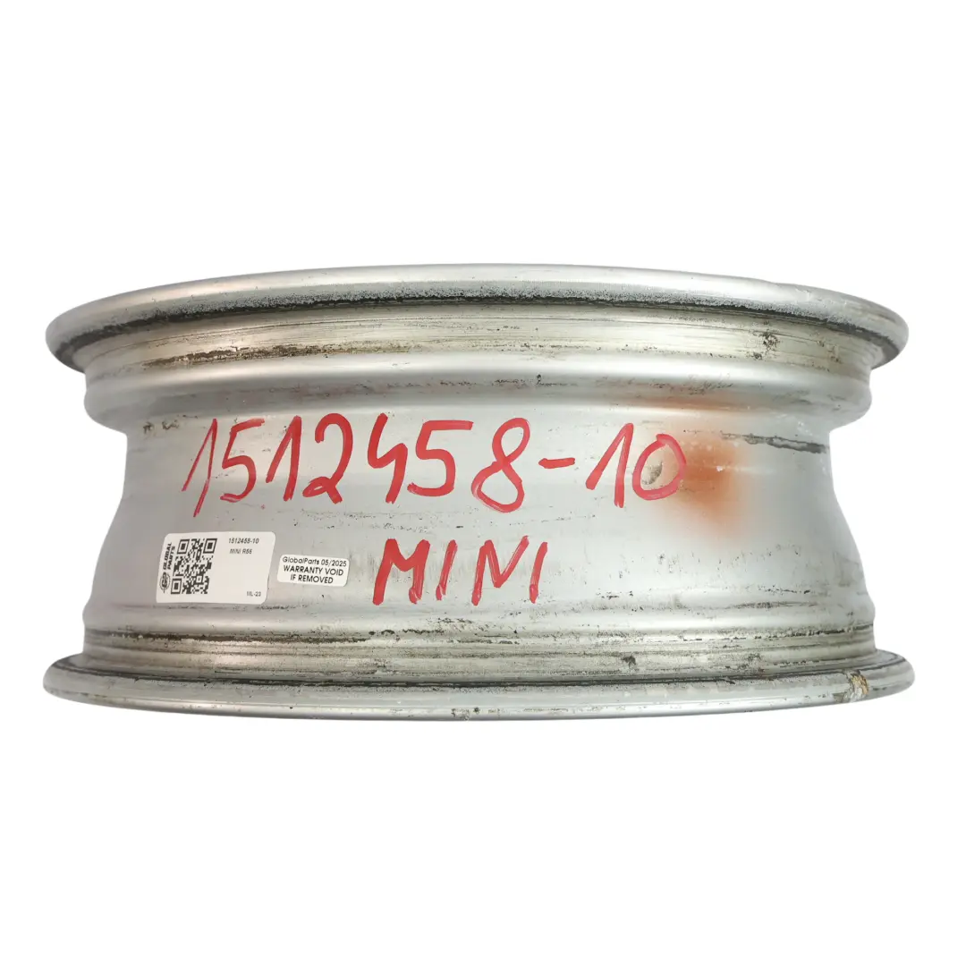 Mini Cooper One R50 R56 Cerchio In Lega Argento 15" ET:45 5,5J 7 Fori 81 - SKU 1512458-10 - Numero di parte 1512458