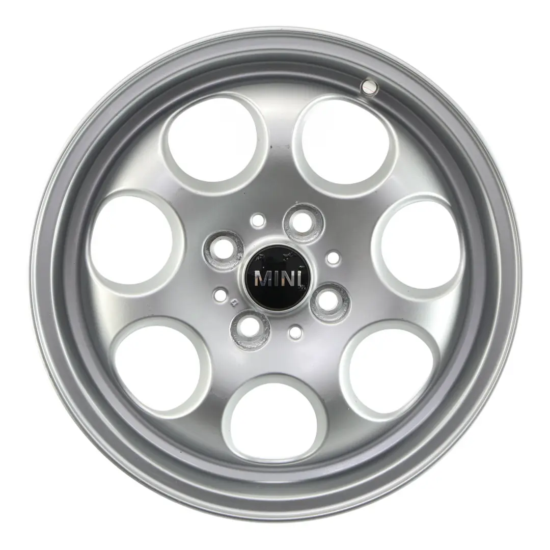 Mini Cooper One R50 R55 R56 R57 Silver Wheel Alloy Rim 15" 5,5J ET:45 7-Hole 81 - SKU 1512458-5 - Part number 1512458