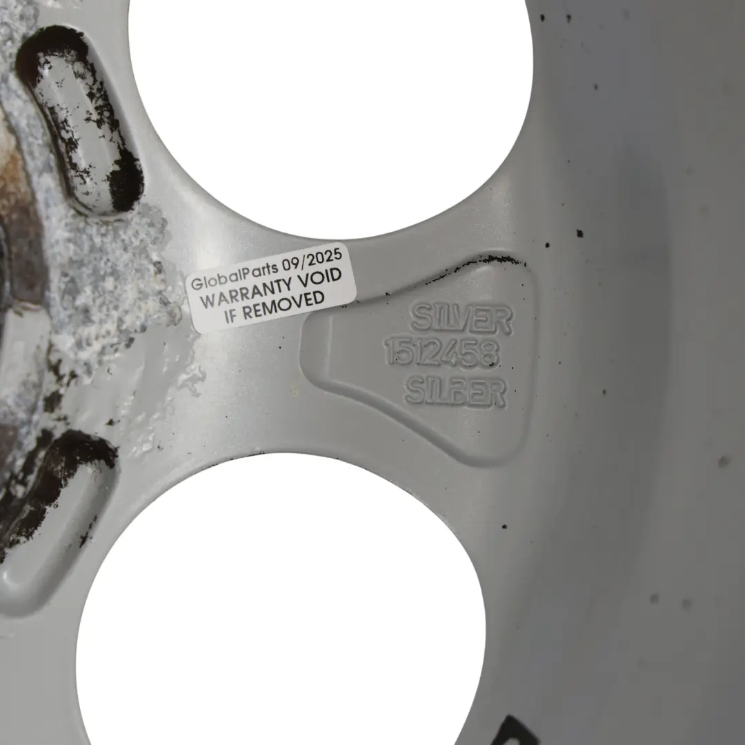 Mini Cooper One R50 R55 R56 R57 Silver Wheel Alloy Rim 15" 5,5J ET:45 7-Hole 81 - SKU 1512458-5 - Part number 1512458