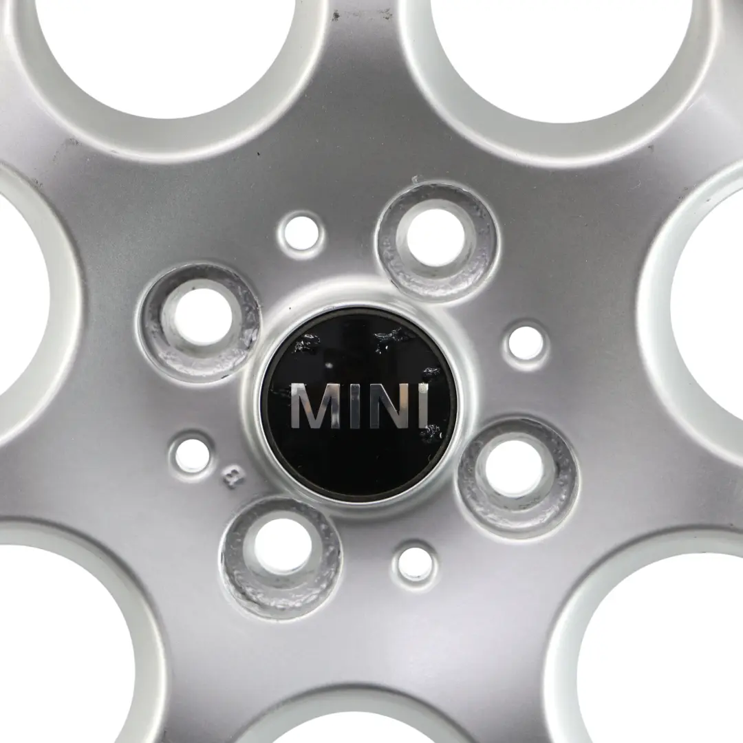Alloy Rim 15" 5,5J ET:45 7-Hole 81 to Mini Cooper One R50 R55 R56 R57 Silver Wheel with Part number 1512458 Mini Cooper One R50 R55 R56 R57 Silver Wheel Alloy Rim 15" 5,5J ET:45 7-Hole 81 - SKU 1512458-5 - Part number 1512458